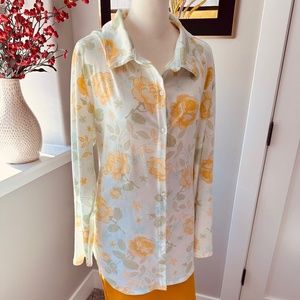 Lularoe Valentina Shirt and Cassie Skirt, Size L (14-16)